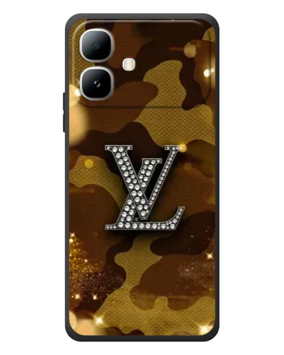 Чехол для Infinix Smart 20 с картинкой «Камуфляжный Louis Vuitton»