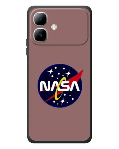 Чехол для Infinix Smart 20 с картинкой «NASA — ретро космос» Чехол для Infinix Smart 20 с картинкой «NASA — ретро космос»