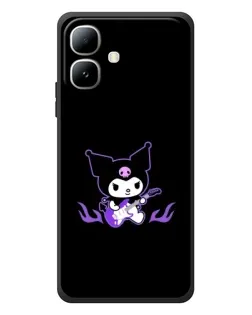Чехол для Infinix Smart 20 с картинкой «Электрическая Kuromi»
