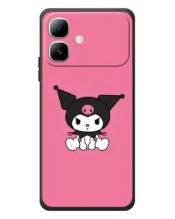 Чехол для Infinix Smart 20 с картинкой «Хмурая Kuromi»