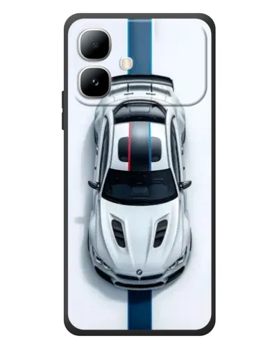 Чехол для Infinix Smart 20 с картинкой «Вид сверху — BMW M» Чехол для Infinix Smart 20 с картинкой «Вид сверху — BMW M»