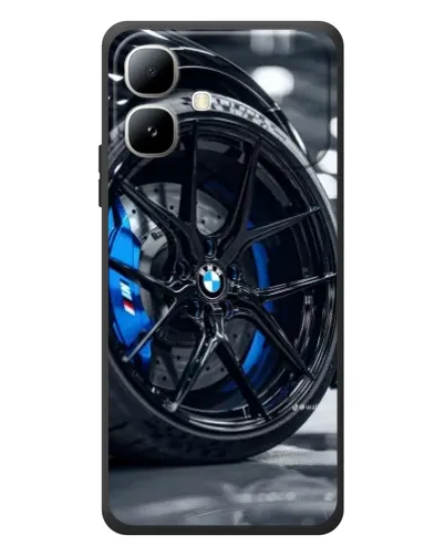 Чехол для Infinix Smart 20 с картинкой «Колесо BMW вблизи» Чехол для Infinix Smart 20 с картинкой «Колесо BMW вблизи»