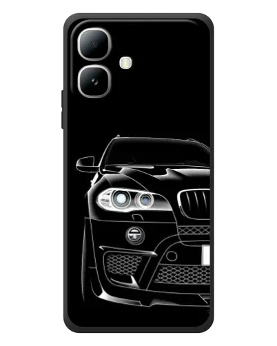 Чехол для Infinix Smart 20 с картинкой «Темный силуэт BMW» Чехол для Infinix Smart 20 с картинкой «Темный силуэт BMW»