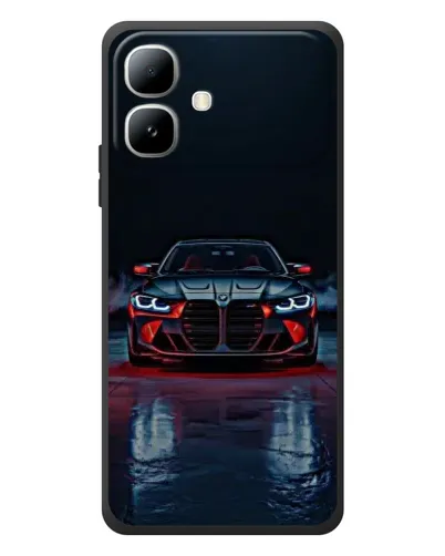 Чехол для Infinix Smart 20 с картинкой «BMW на мокрой дороге» Чехол для Infinix Smart 20 с картинкой «BMW на мокрой дороге»