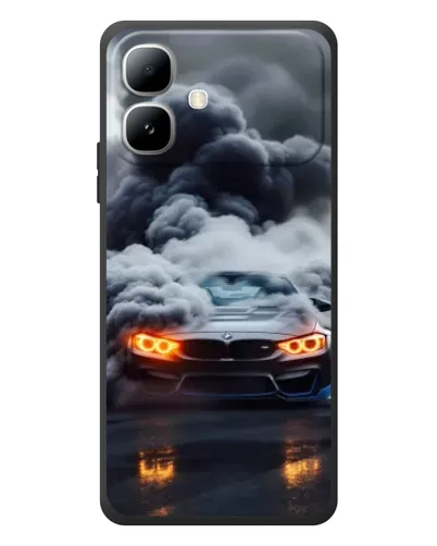 Чехол для Infinix Smart 20 с картинкой «BMW в дыму» Чехол для Infinix Smart 20 с картинкой «BMW в дыму»