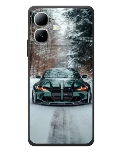 Чехол для Infinix Smart 20 с картинкой «BMW в зимнем лесу» Чехол для Infinix Smart 20 с картинкой «BMW в зимнем лесу»
