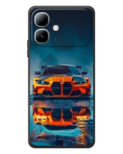 Чехол для Infinix Smart 20 с картинкой «BMW — золотая эмблема» Чехол для Infinix Smart 20 с картинкой «BMW — золотая эмблема»