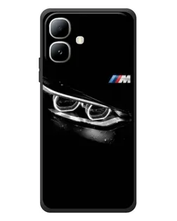 Чехол для Infinix Smart 20 с картинкой «BMW — взгляд тигра»