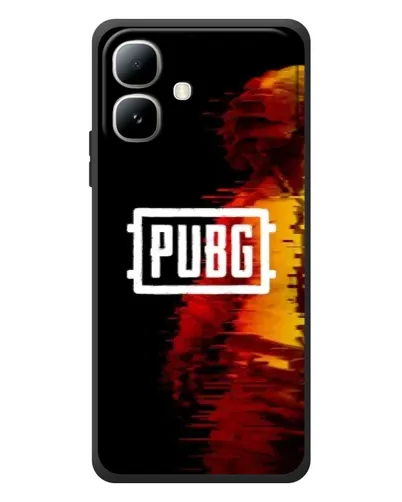 Чехол для Infinix Smart 20 с картинкой «Яркий логотип PUBG»
