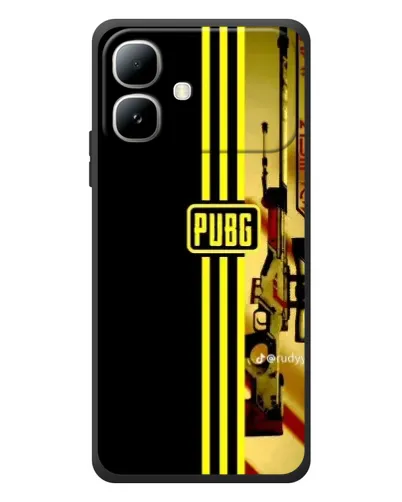 Чехол для Infinix Smart 20 с картинкой «PUBG — камуфляжный шлем»