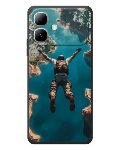 Чехол для Infinix Smart 20 с картинкой «PUBG — свободное падение»