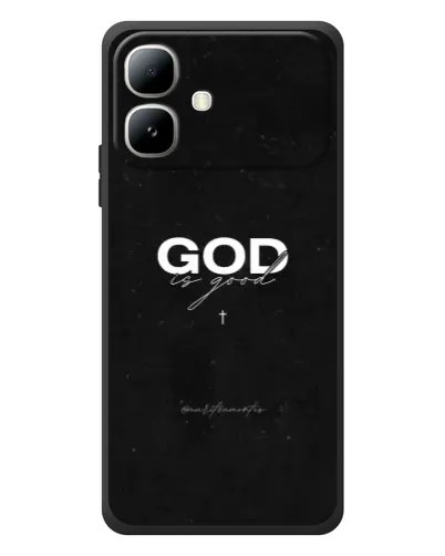 Чехол для Infinix Smart 20 с картинкой «GOD — Бог над всем»