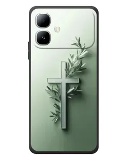 Чехол для Infinix Smart 20 с картинкой «Оливковая ветвь» Чехол для Infinix Smart 20 с картинкой «Оливковая ветвь»