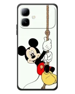Чехол для Infinix Smart 20 с картинкой «Mickey на канате»