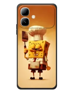 Чехол для Infinix Smart 20 с картинкой «Губка Боб повар» Чехол для Infinix Smart 20 с картинкой «Губка Боб повар»