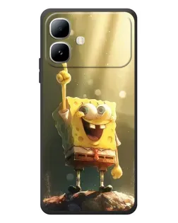 Чехол для Infinix Smart 20 с картинкой «Сияющий Спанч Боб» Чехол для Infinix Smart 20 с картинкой «Сияющий Спанч Боб»