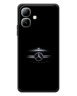 Чехол для Infinix Smart 20 с картинкой «Mercedes — абстрактные линии»