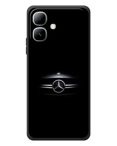 Чехол для Infinix Smart 20 с картинкой «Mercedes — абстрактные линии»