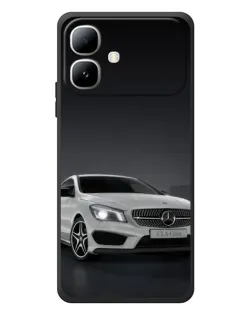 Чехол для Infinix Smart 20 с картинкой «Mercedes AMG GT Silver»