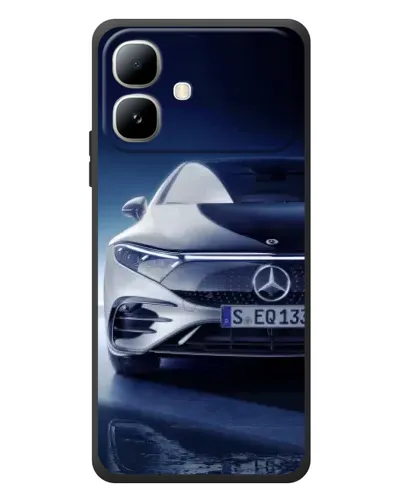 Чехол для Infinix Smart 20 с картинкой «Mercedes EQ — будущее»