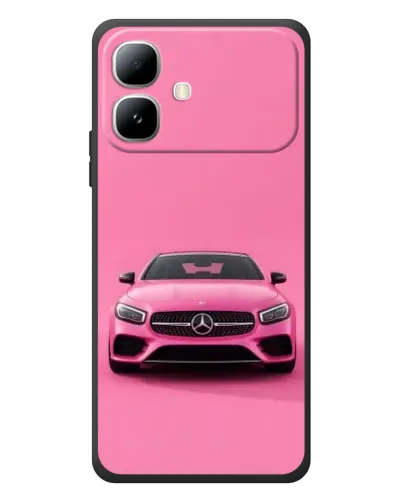 Чехол для Infinix Smart 20 с картинкой «Розовый Mercedes AMG» Чехол для Infinix Smart 20 с картинкой «Розовый Mercedes AMG»