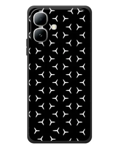 Чехол для Infinix Smart 20 с картинкой «Mercedes паттерн звезд» Чехол для Infinix Smart 20 с картинкой «Mercedes паттерн звезд»