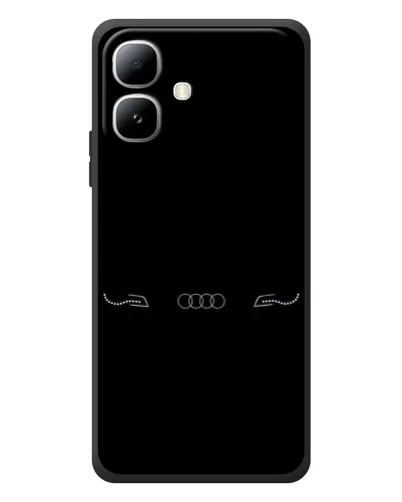 Чехол для Infinix Smart 20 с картинкой «Audi — световой подпись»
