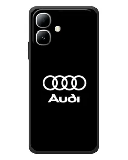 Чехол для Infinix Smart 20 с картинкой «Классическое лого Audi»
