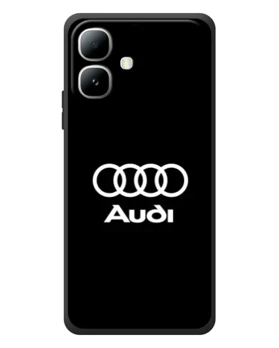 Чехол для Infinix Smart 20 с картинкой «Классическое лого Audi»