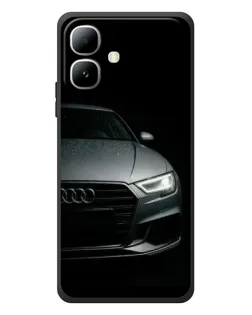 Чехол для Infinix Smart 20 с картинкой «Audi — детализация кузова»
