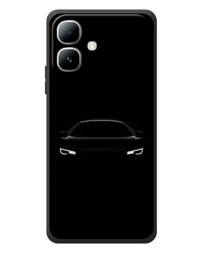 Чехол для Infinix Smart 20 с картинкой «Взгляд Audi в темноте»