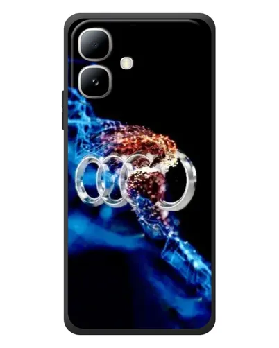 Чехол для Infinix Smart 20 с картинкой «Энергия лого Audi»