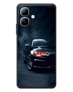Чехол для Infinix Smart 20 с картинкой «Audi — хищный взгляд»
