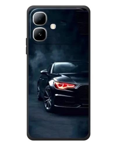 Чехол для Infinix Smart 20 с картинкой «Audi — хищный взгляд»