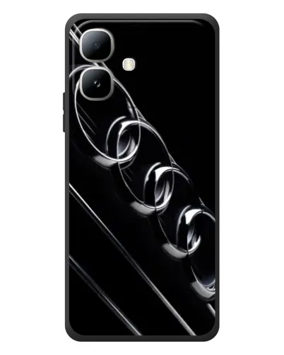 Чехол для Infinix Smart 20 с картинкой «Audi — абстрактные кольца»