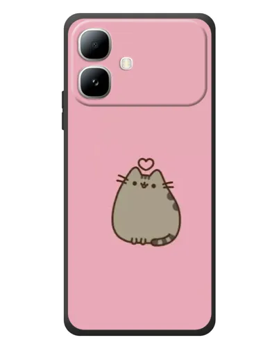 Чехол для Infinix Smart 20 с картинкой «Pusheen сердце» Чехол для Infinix Smart 20 с картинкой «Pusheen сердце»
