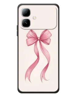 Чехол для Infinix Smart 20 с картинкой «Розовый бант»