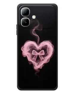 Чехол для Infinix Smart 20 с картинкой «Дымчатое сердце»