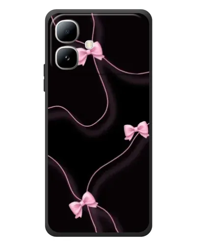 Чехол для Infinix Smart 20 с картинкой «Розовые ленты»