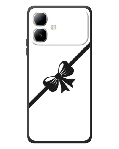 Чехол для Infinix Smart 20 с картинкой «Диагональный бант»