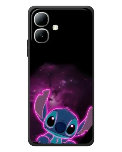 Чехол для Infinix Smart 20 с картинкой «Неоновый Stitch» Чехол для Infinix Smart 20 с картинкой «Неоновый Stitch»