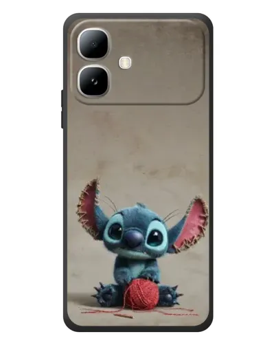 Чехол для Infinix Smart 20 с картинкой «Стич на коричневом фоне» Чехол для Infinix Smart 20 с картинкой «Стич на коричневом фоне»