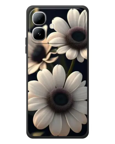 Чехол для Infinix Smart 20 с картинкой «Белые маргаритки макро» Чехол для Infinix Smart 20 с картинкой «Белые маргаритки макро»