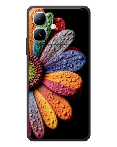 Чехол для Infinix Smart 20 с картинкой «Радужный цветок» Чехол для Infinix Smart 20 с картинкой «Радужный цветок»