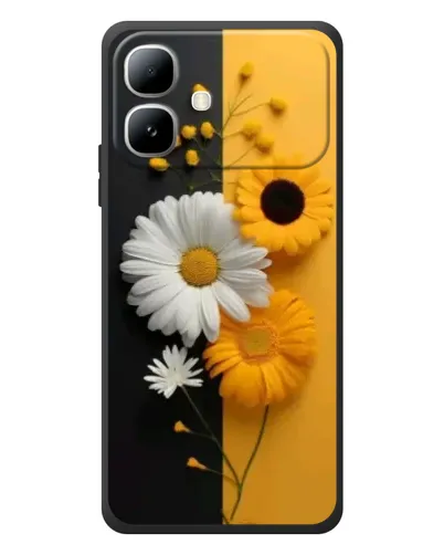 Чехол для Infinix Smart 20 с картинкой «Подсолнух и ромашка» Чехол для Infinix Smart 20 с картинкой «Подсолнух и ромашка»
