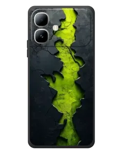 Чохол для Infinix Smart 20 з картинкою «Салатовий розлом скелі» Чохол для Infinix Smart 20 з картинкою «Салатовий розлом скелі»