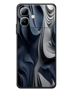 Чохол для Infinix Smart 20 з картинкою «Об'ємні сині складки» Чохол для Infinix Smart 20 з картинкою «Об'ємні сині складки»
