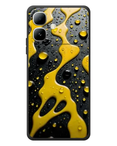 Чехол для Infinix Smart 20 с картинкой «Жидкое желтое золото» Чехол для Infinix Smart 20 с картинкой «Жидкое желтое золото»