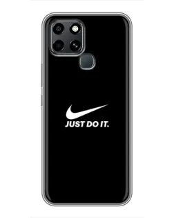 Чохол для Infinix Smart 6 з картинкою «Мінімалізм від Nike» Чохол для Infinix Smart 6 з картинкою «Мінімалізм від Nike»