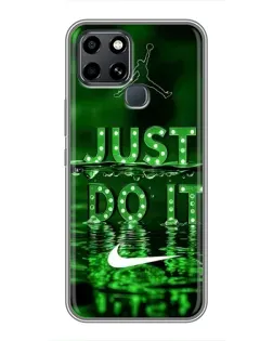 Чохол для Infinix Smart 6 з картинкою «Зелений неоновий Nike» Чохол для Infinix Smart 6 з картинкою «Зелений неоновий Nike»